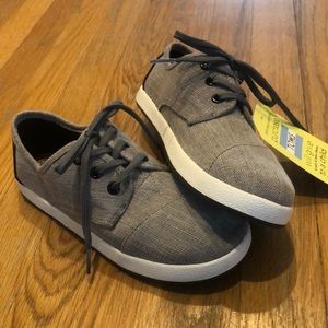 Toms Boys Lace Up Sneakers